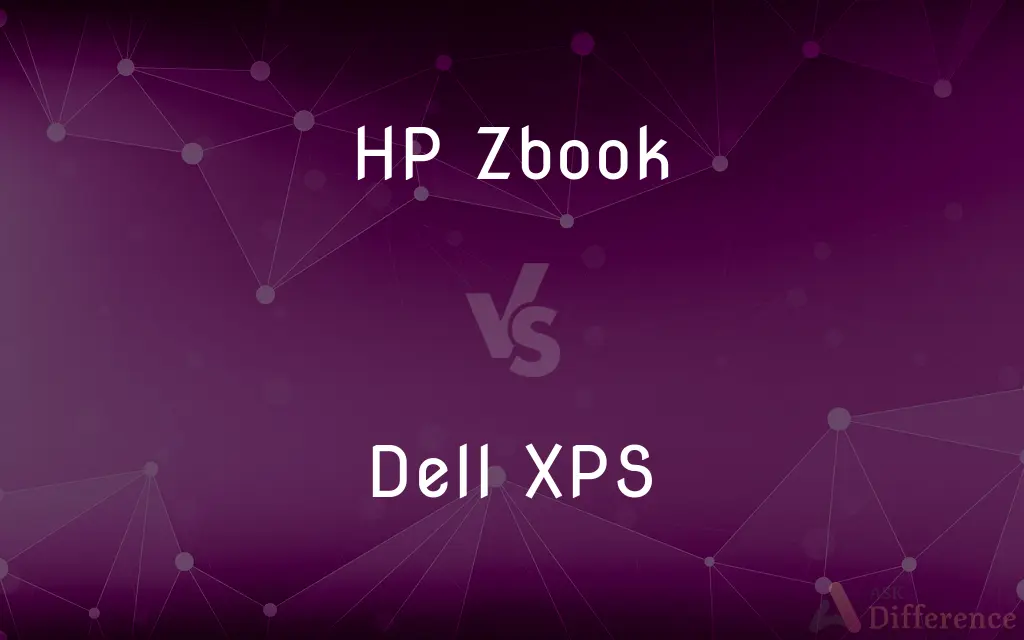 HP Zbook vs. Dell XPS — What's the Difference?