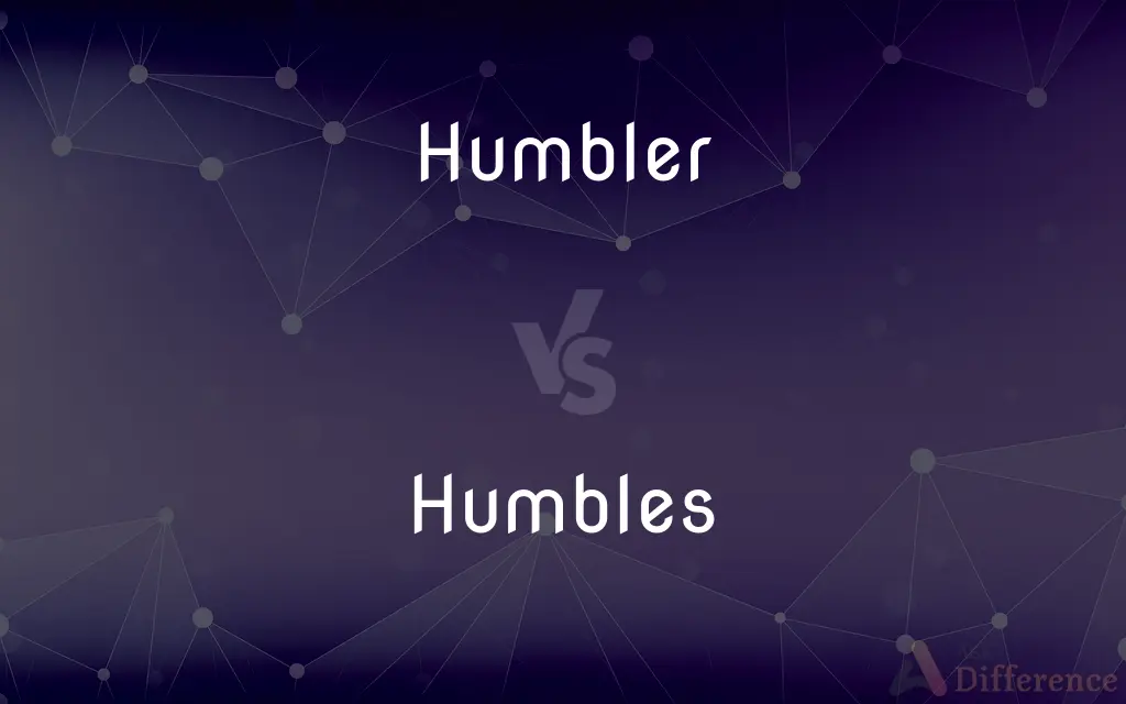 Humbler vs. Humbles — What's the Difference?