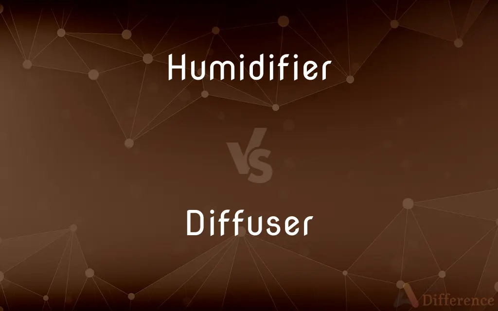 Humidifier vs. Diffuser — What's the Difference?