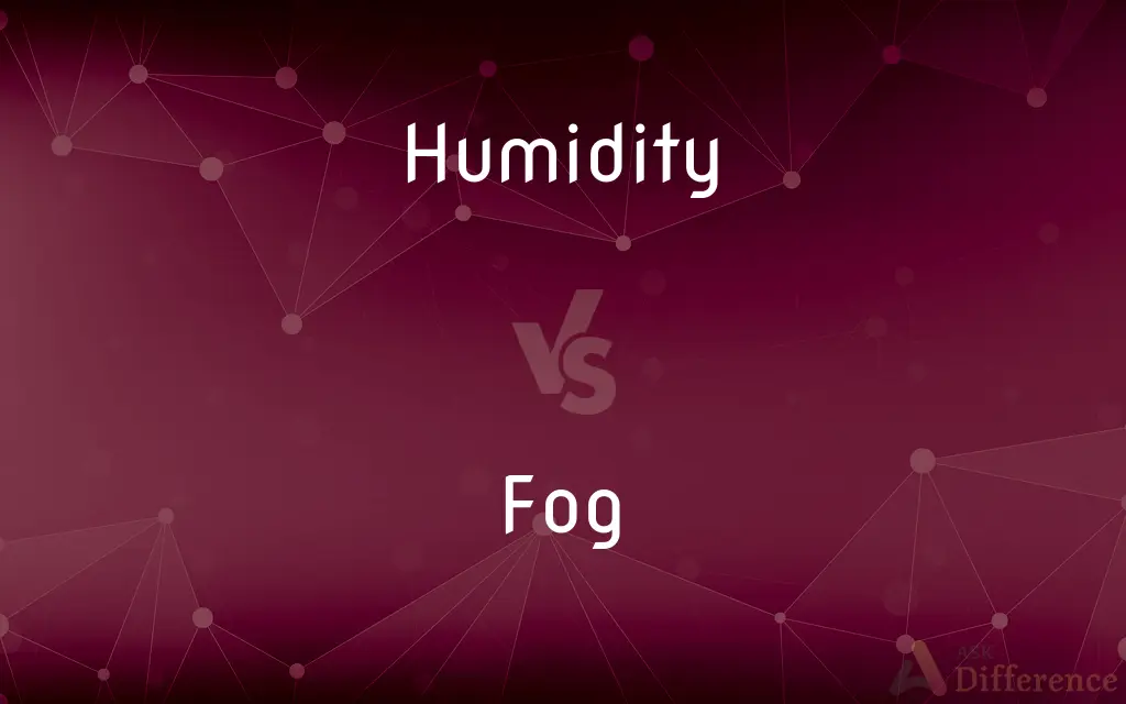 Humidity vs. Fog — What's the Difference?