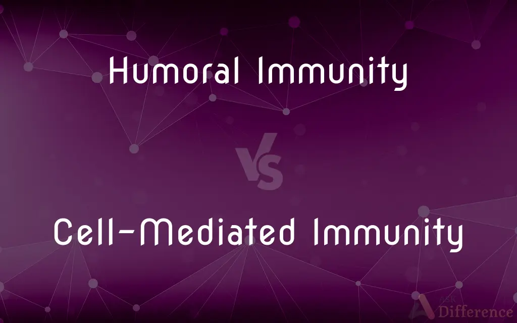 Humoral Immunity vs. Cell-Mediated Immunity — What's the Difference?