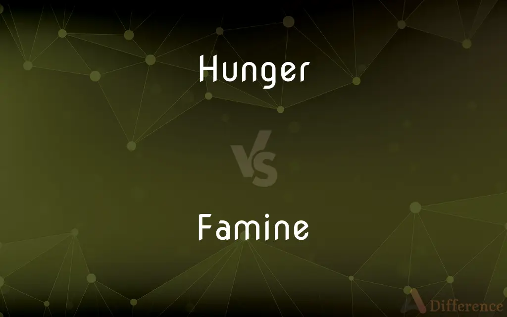 Hunger vs. Famine — What's the Difference?