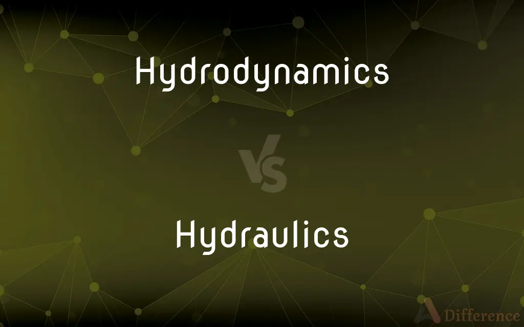 Hydrodynamics vs. Hydraulics — What's the Difference?