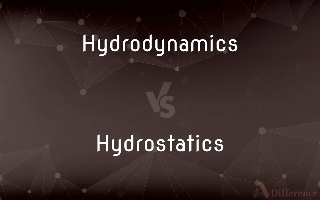 Hydrodynamics vs. Hydrostatics — What's the Difference?