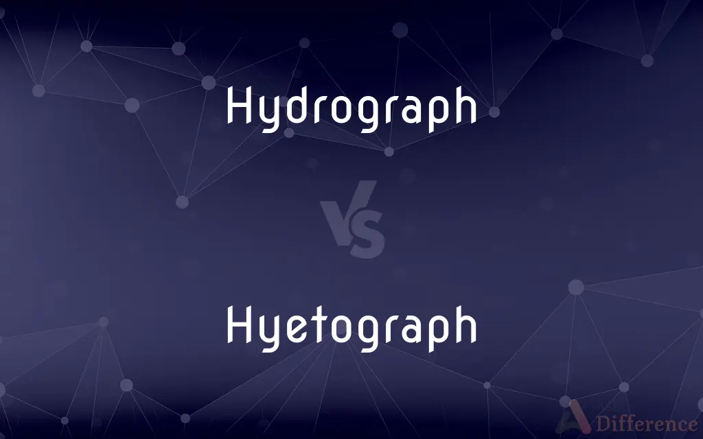 Hydrograph vs. Hyetograph — What's the Difference?