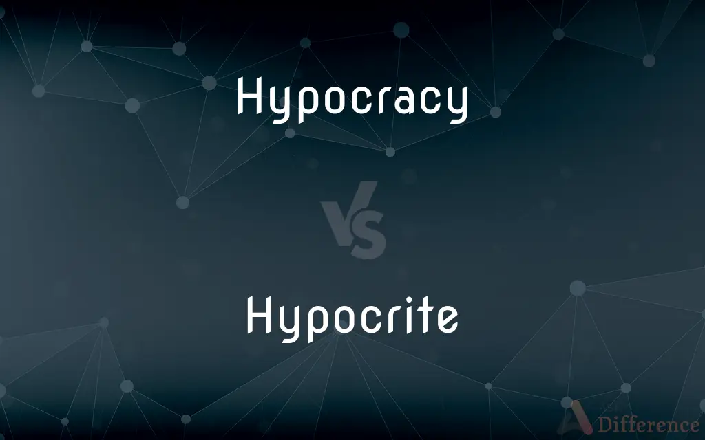 Hypocracy vs. Hypocrite — What's the Difference?