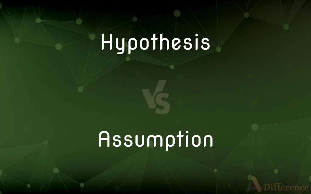 Hypothesis vs. Assumption — What's the Difference?