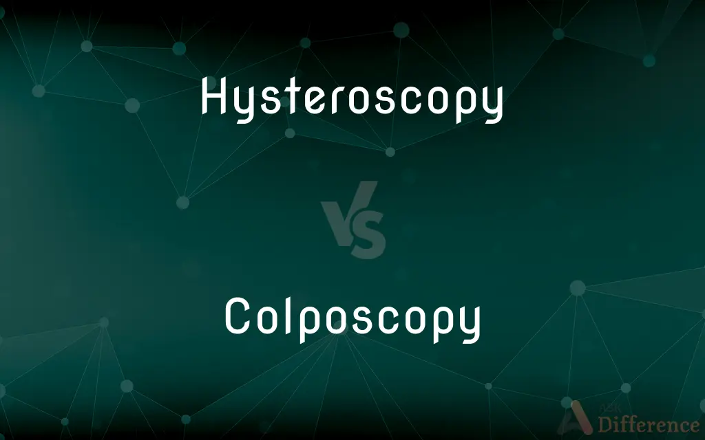 Hysteroscopy vs. Colposcopy — What's the Difference?