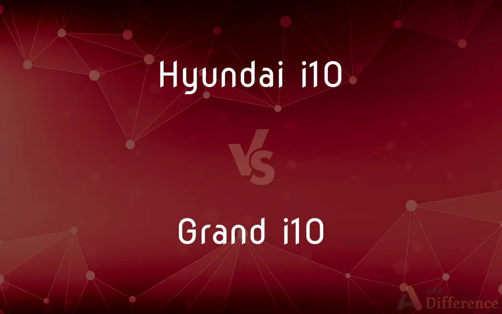 Hyundai i10 vs. Grand i10 — What's the Difference?