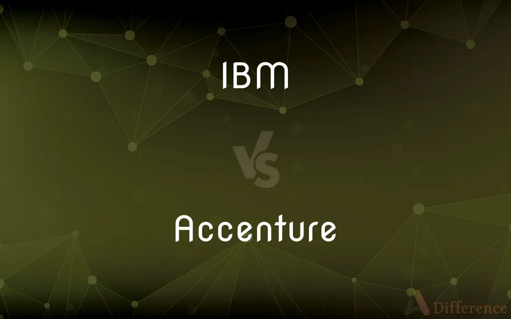 IBM vs. Accenture — What's the Difference?