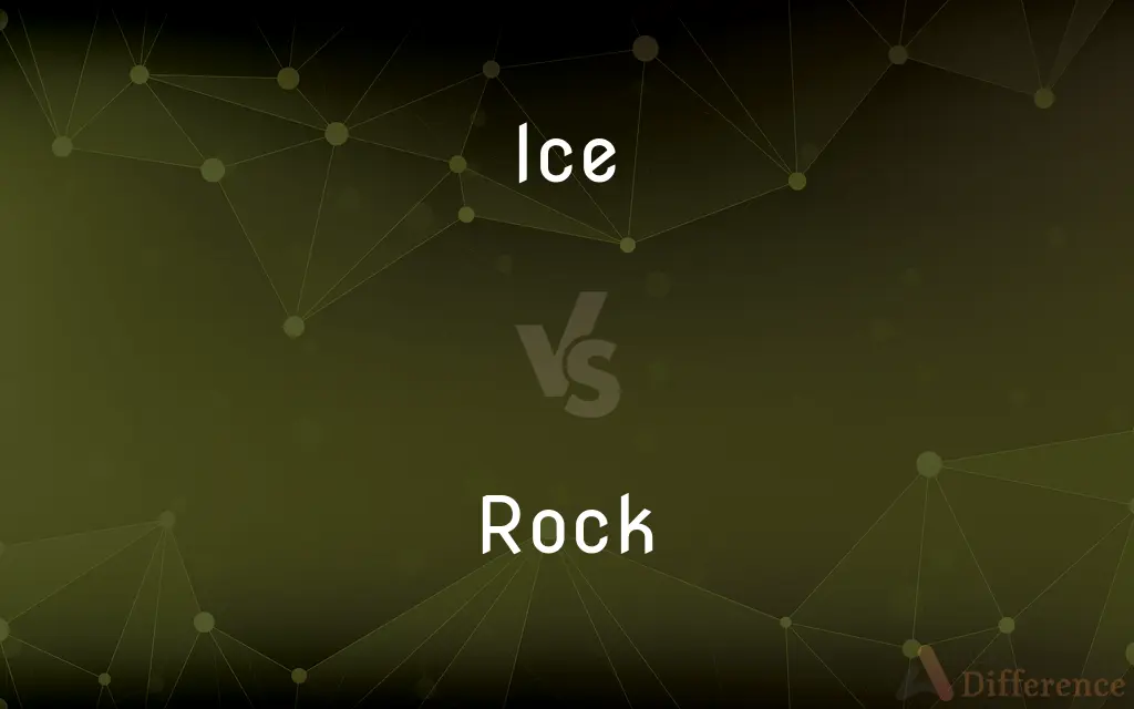 Ice vs. Rock — What's the Difference?