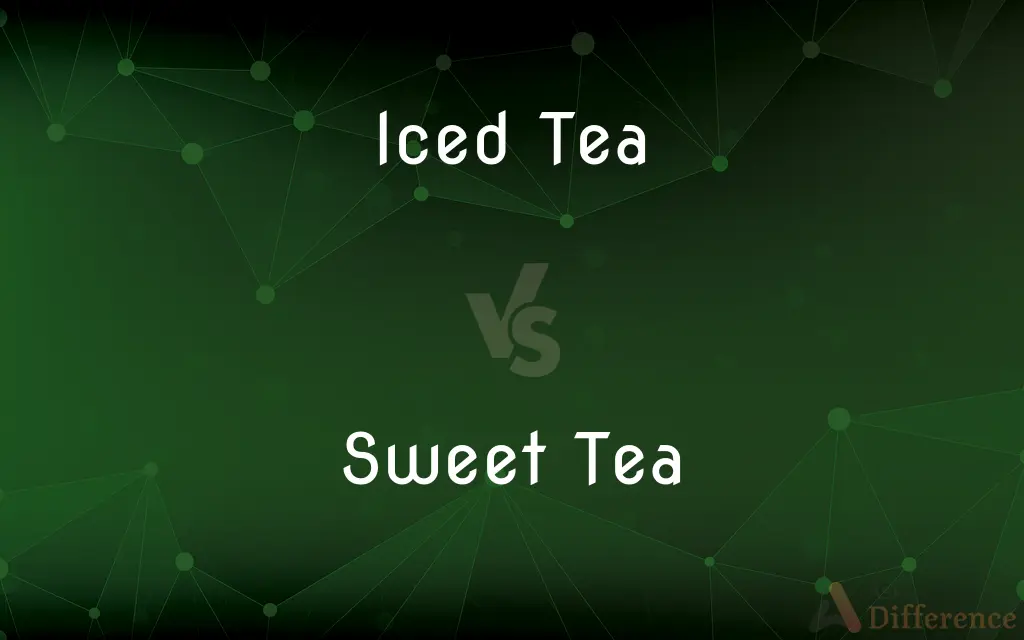 Iced Tea vs. Sweet Tea — What's the Difference?