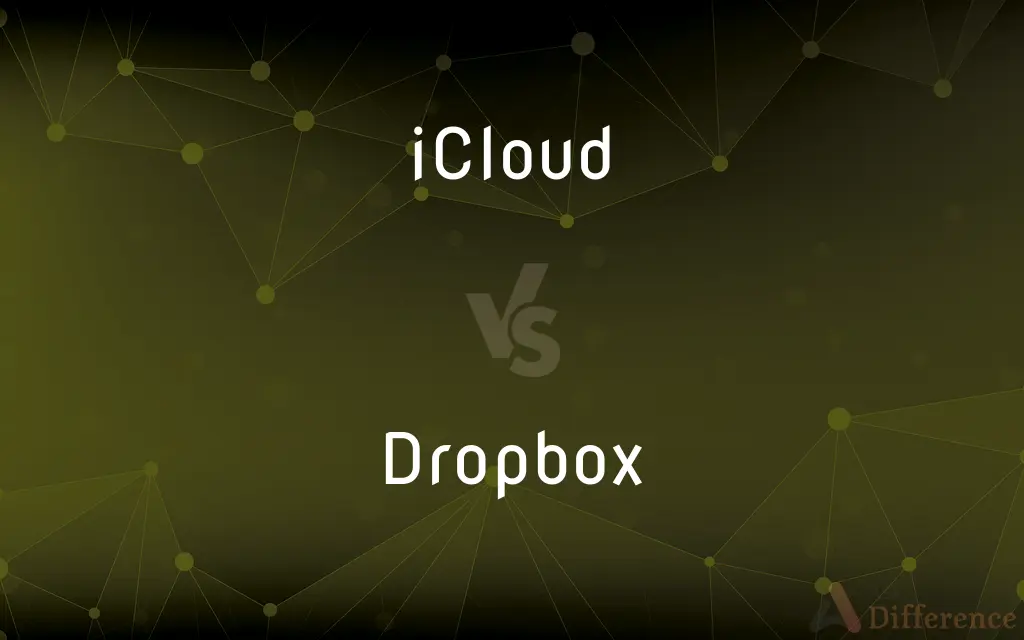 iCloud vs. Dropbox — What's the Difference?