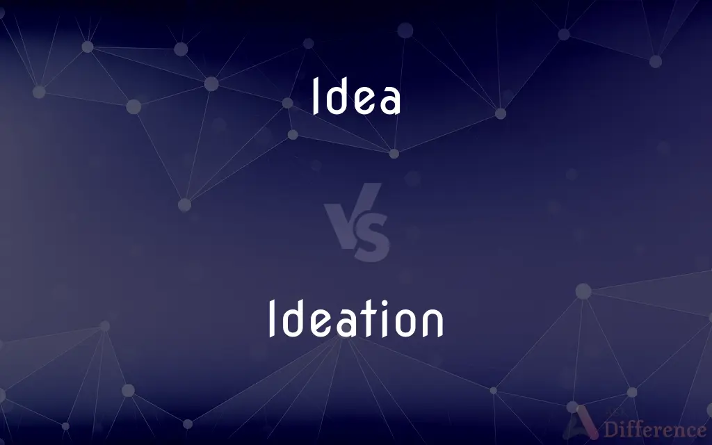 Idea vs. Ideation — What's the Difference?
