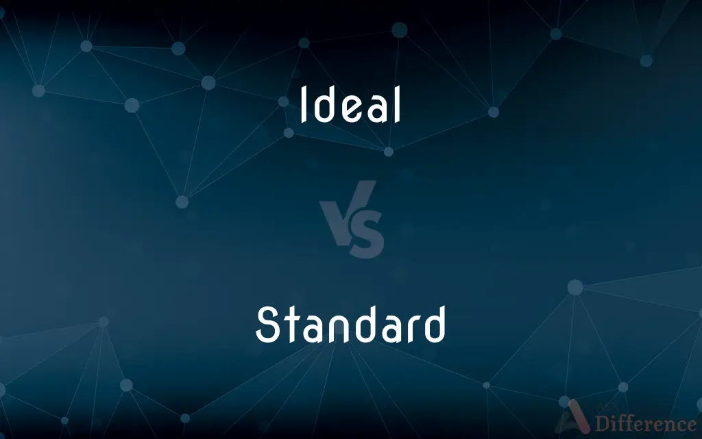 Ideal vs. Standard — What's the Difference?