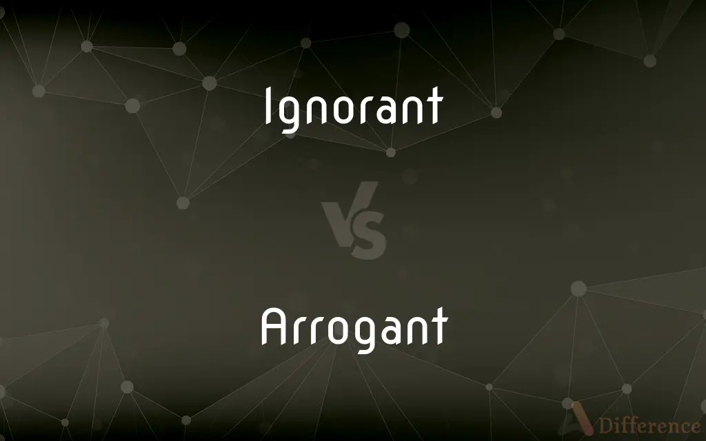 Ignorant vs. Arrogant — What's the Difference?