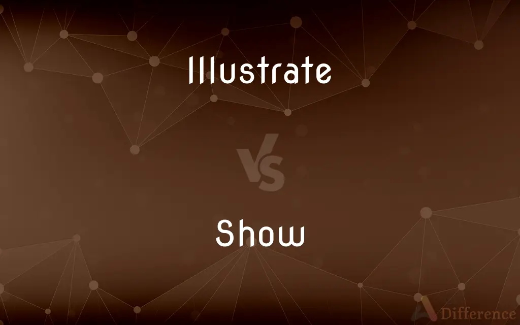 Illustrate vs. Show — What's the Difference?