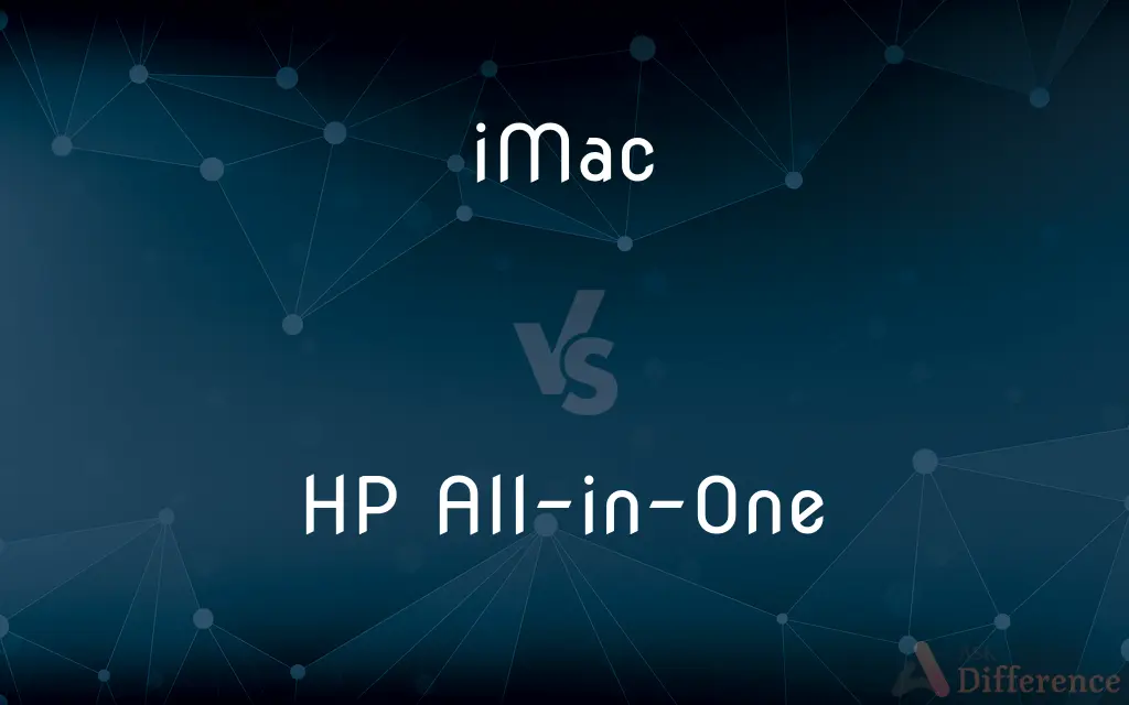 iMac vs. HP All-in-One — What's the Difference?