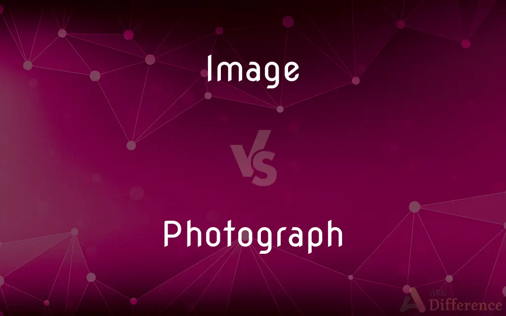 Image vs. Photograph — What's the Difference?