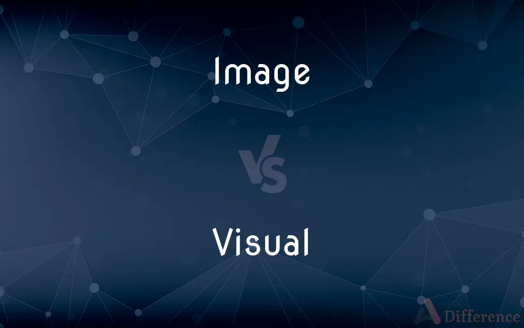 Image vs. Visual — What's the Difference?