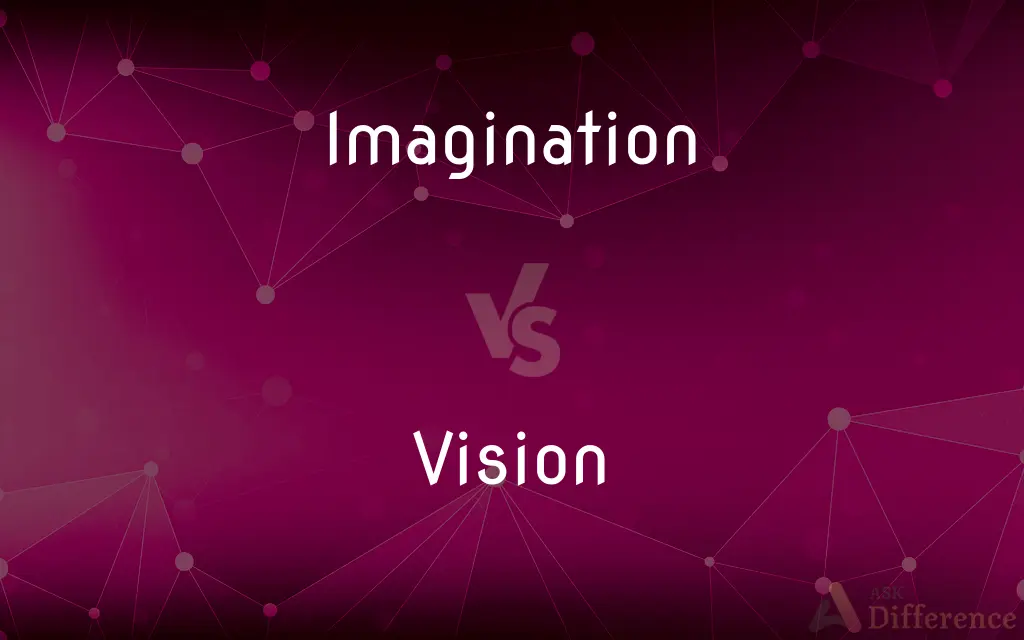 Imagination vs. Vision — What's the Difference?