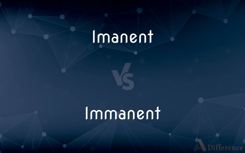 Imanent vs. Immanent — Which is Correct Spelling?
