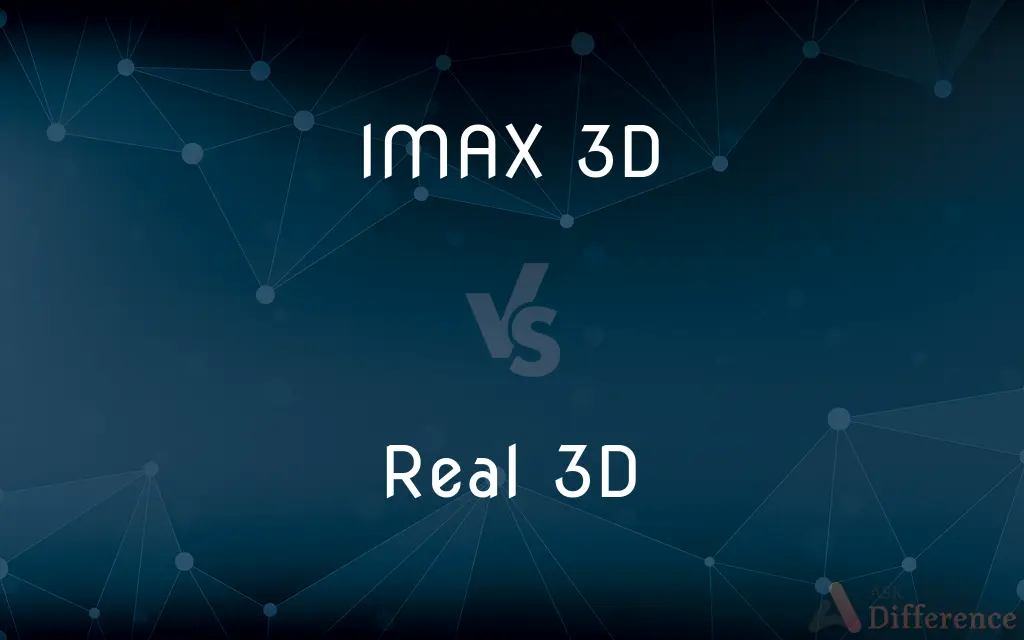 IMAX 3D vs. Real 3D — What's the Difference?