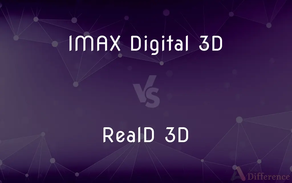 IMAX Digital 3D vs. RealD 3D — What's the Difference?