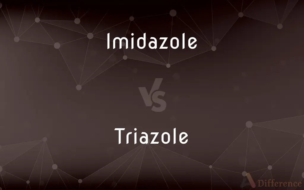 Imidazole vs. Triazole — What's the Difference?