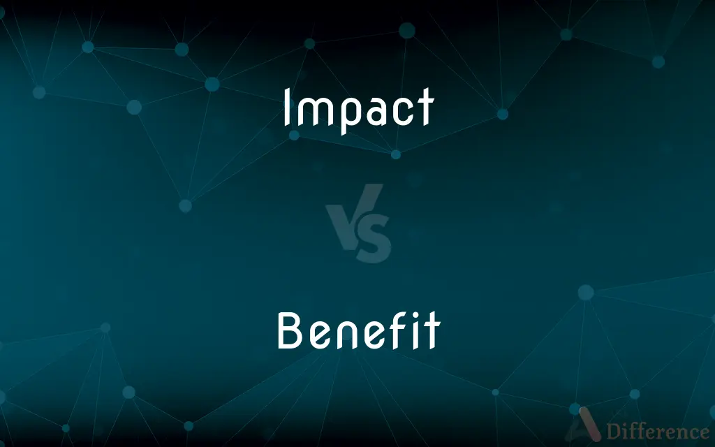Impact vs. Benefit — What's the Difference?