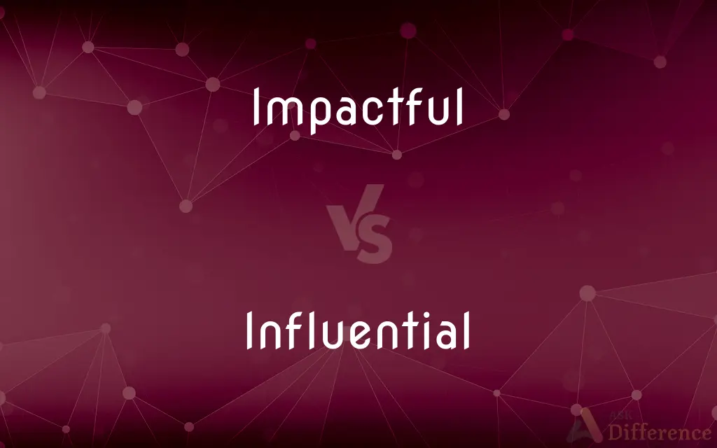 Impactful vs. Influential — What's the Difference?