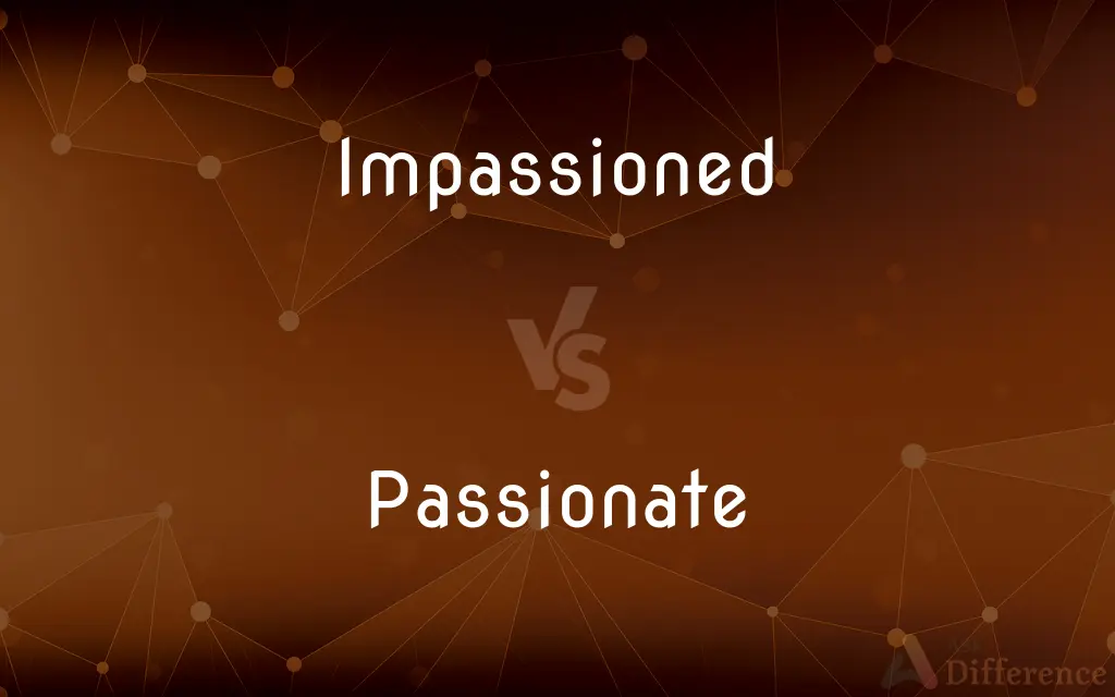 Impassioned vs. Passionate — What's the Difference?
