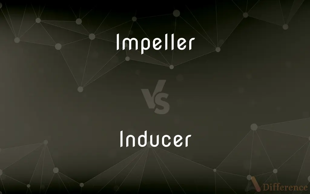 Impeller vs. Inducer — What's the Difference?