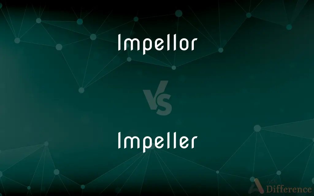 Impellor vs. Impeller — What's the Difference?