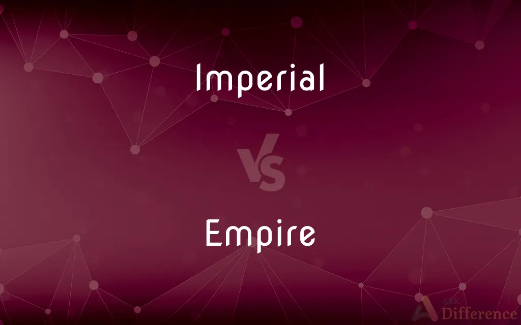 Imperial vs. Empire — What's the Difference?