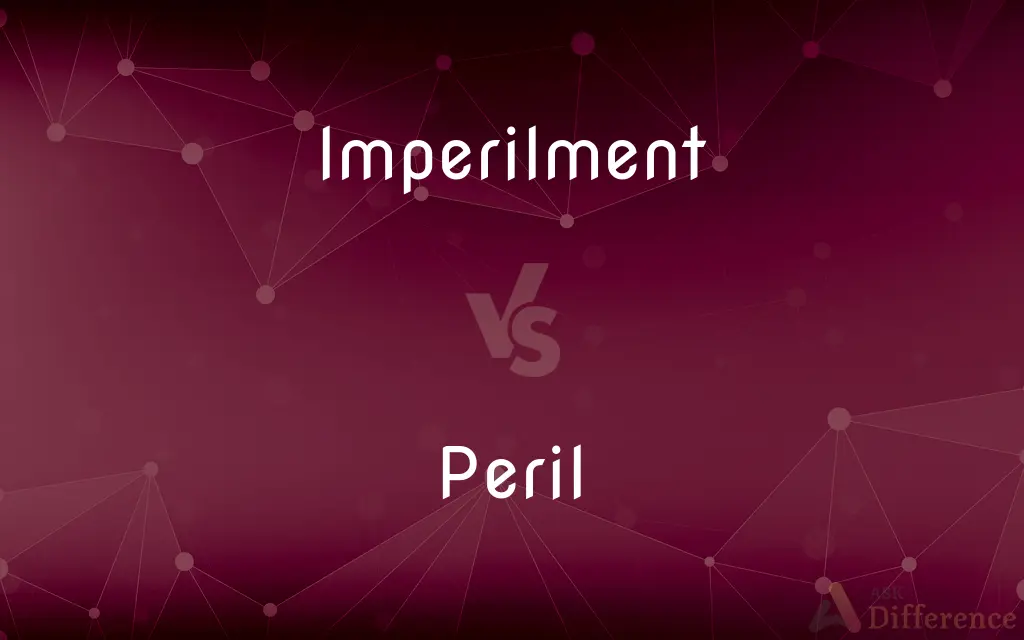 Imperilment vs. Peril — What's the Difference?