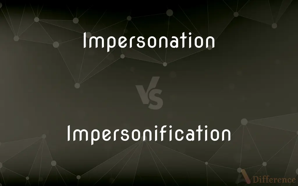 Impersonation vs. Impersonification — Which is Correct Spelling?