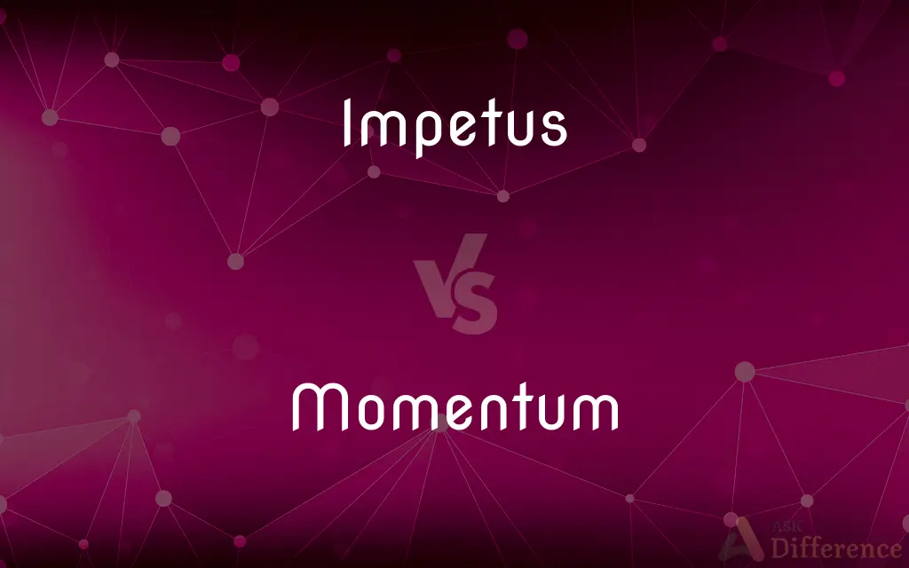 Impetus vs. Momentum — What's the Difference?