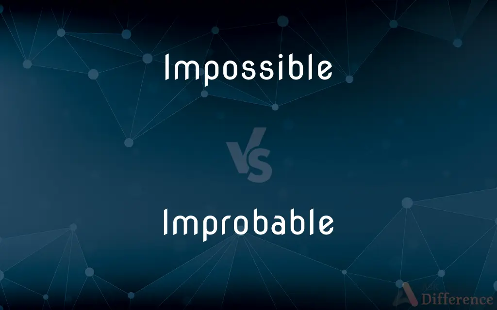Impossible vs. Improbable — What's the Difference?