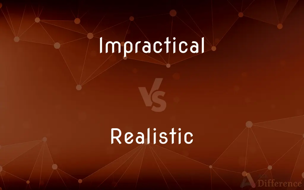 Impractical vs. Realistic — What's the Difference?