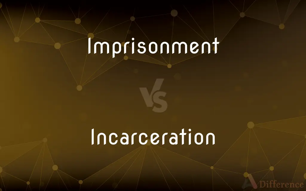 Imprisonment vs. Incarceration — What's the Difference?