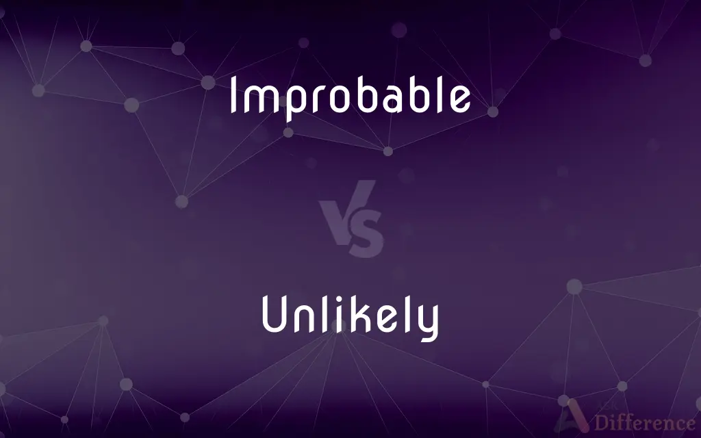 Improbable vs. Unlikely — What's the Difference?