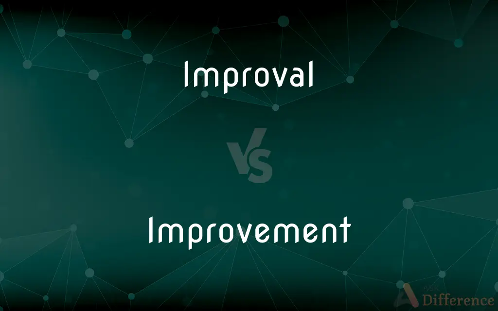 Improval vs. Improvement — Which is Correct Spelling?