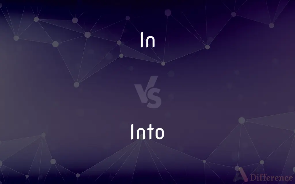 In vs. Into — What's the Difference?