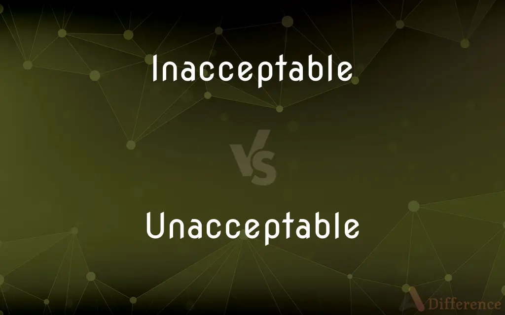 Inacceptable vs. Unacceptable — Which is Correct Spelling?
