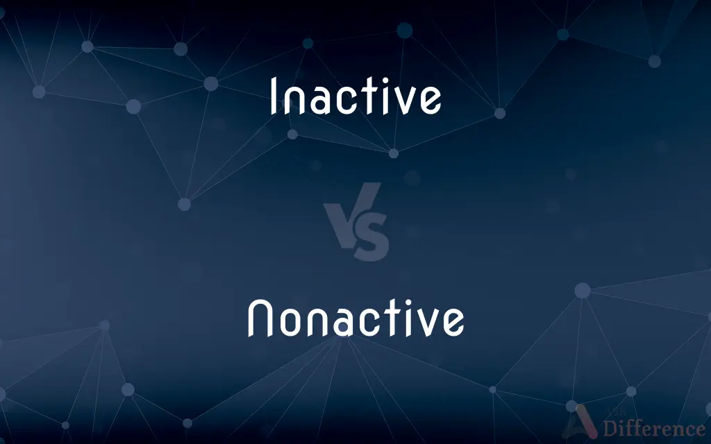 Inactive vs. Nonactive