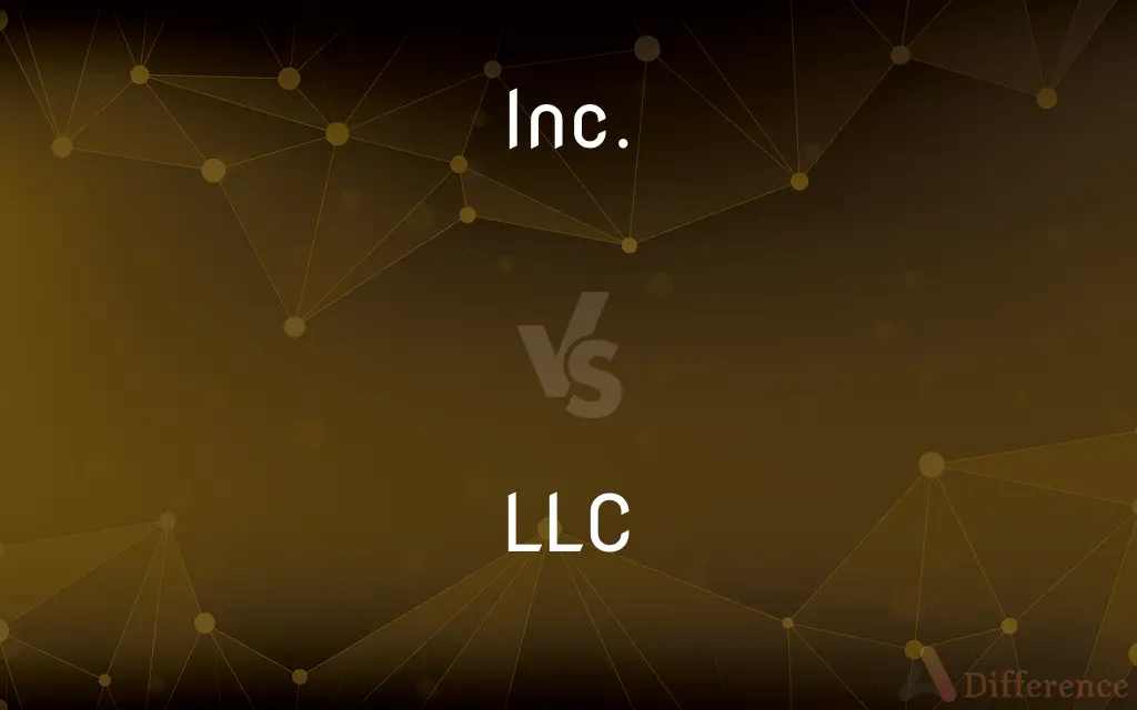 Inc. vs. LLC — What's the Difference?