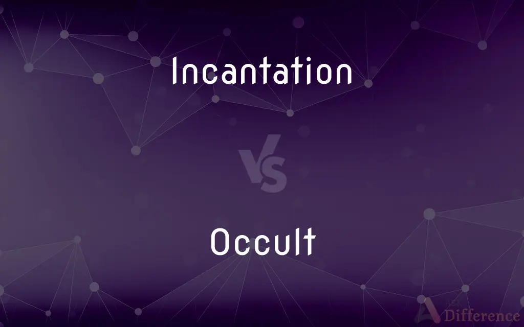 Incantation vs. Occult — What's the Difference?