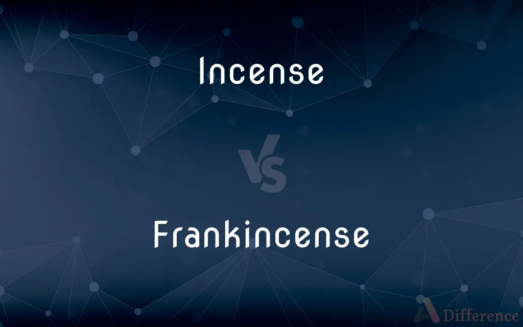 Incense vs. Frankincense — What's the Difference?