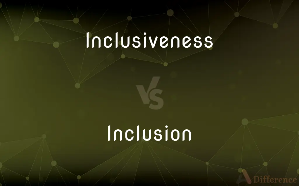 Inclusiveness vs. Inclusion — What's the Difference?